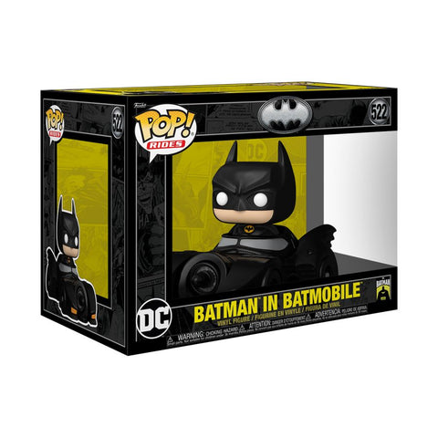 Batman - 85th Anniversary - Batman in Batmobile (1989) Pop! Ride