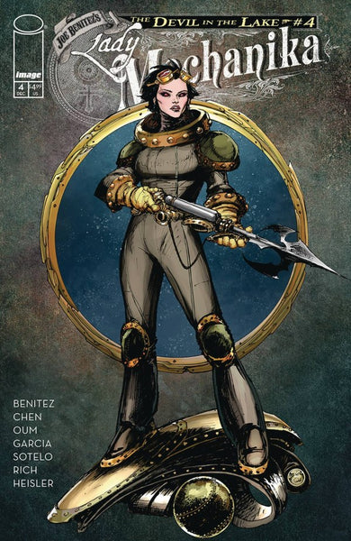 LADY MECHANIKA: DEVIL IN THE LAKE #4 : Joe Benitez Cover A (2024)