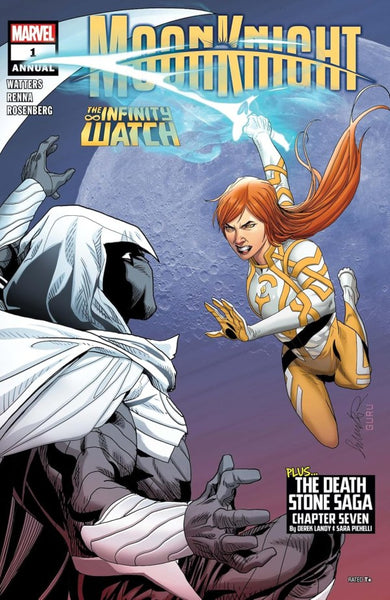 MOON KNIGHT ANNUAL #1 : Salvador Larroca Cover A (Infinity Watch Part Seven) (2024)