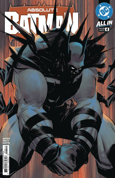 ABSOLUTE BATMAN #4 : Nick Dragotta Cover A (2025)