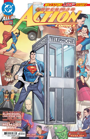 ACTION COMICS #1075 : Clayton Henry Cover A (2024)