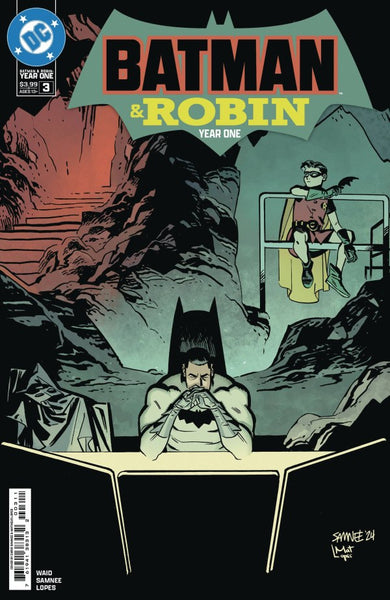 BATMAN AND ROBIN: YEAR ONE #3 : Chris Samnee Cover A (2024)