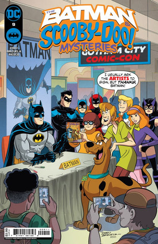 BATMAN & SCOOBY-DOO MYSTERIES #9 : Dario Brizuela Cover A (2024)