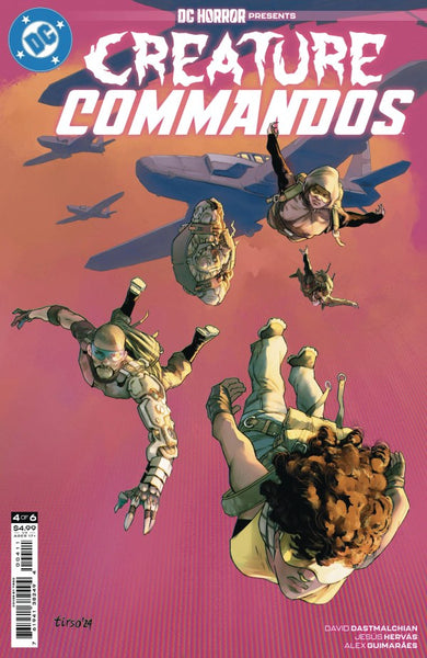 DC HORROR PRESENTS CREATURE COMMANDOS #4 : Tirso Cover A (2025)