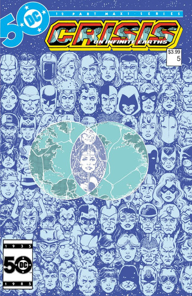 CRISIS ON INFINITE EARTHS #5 : 2024 Facsimile Edition (George Perez Cover A) (2024)