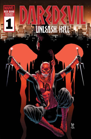 DAREDEVIL: UNLEASH HELL (RED BAND #1 : Paulo Siqueira Cover A (2024)