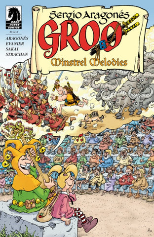 GROO: MINSTREL MELODIES #3 : Sergio Aragones Cover A (2024)