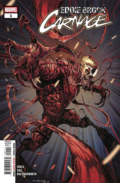 EDDIE BROCK: CARNAGE #1 : Cover A (2025)