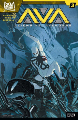 ALIENS VS AVENGERS #3 : Esad Ribic Cover A (2025)