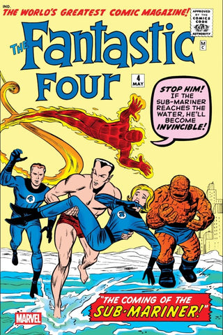 Fantastic Four #4 Facsimile Edition 2025 (On Sale Late April 2025)