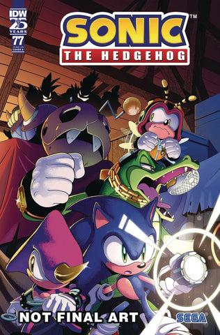 Sonic the Hedgehog #77   (On Sale Late March 2025)