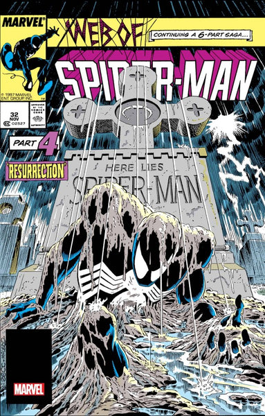 WEB OF SPIDER-MAN #32 : 2024 Facsimile Edition (Mike Zeck Cover A) (2024)