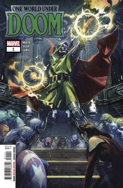 ONE WORLD UNDER DOOM #1 : Ben Harvey Cover A (2025)