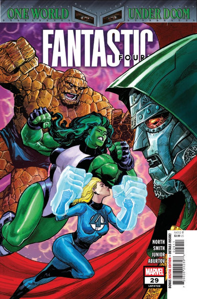 FANTASTIC FOUR #29 : Joshua Cassara Cover A (One World Under Doom)