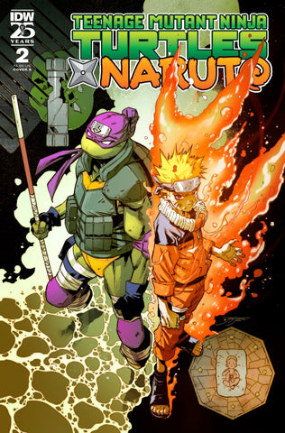 Teenage Mutant Ninja Turtles x Naruto #2 : Jorge Jimenez Cover A (2024)