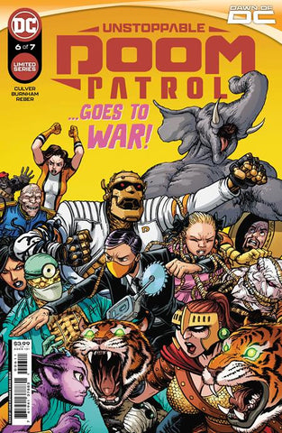 UNSTOPPABLE DOOM PATROL #6 : Chris Burnham Cover A (2023)