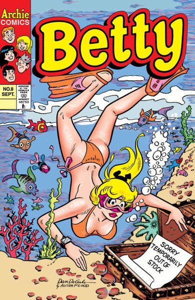 BETTY #8 : 2024 Facsimile Edition (Dan DeCarlo Cover A) (2024)