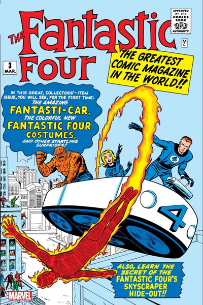 Fantastic Four #3 Facsimile Edition 2025  (On Sale Late March 2025)