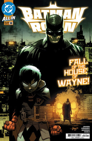 BATMAN AND ROBIN #18 : Javier Fernandez Cover A (2025)