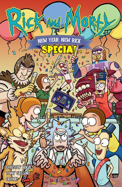 RICK AND MORTY: NEW YEAR NEW RICK #1 : Tony Gregori Cover A (2025)