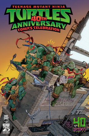 Teenage Mutant Ninja Turtles: 40th Anniversary Comics Celebration #1 Cover H Michael Dooney Variant