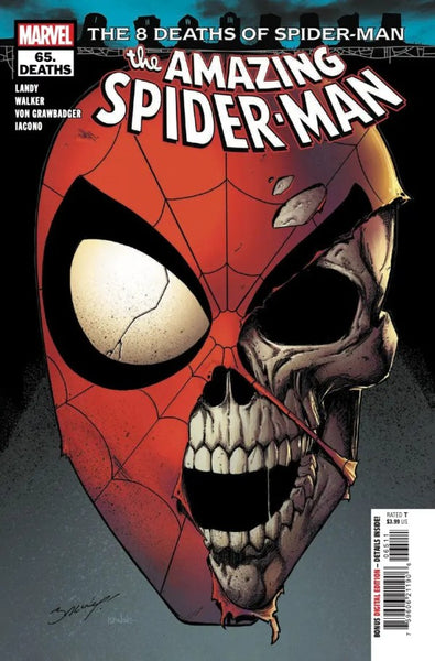 AMAZING SPIDER-MAN #65 : #65.Deaths (Mark Bagley Cover A) (2025)