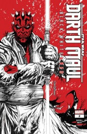 STAR WARS: DARTH MAUL BLACK WHITE #2 : Tyler Kirkham Cover A (2024)