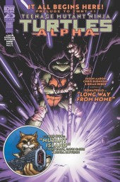 TEENAGE MUTANT NINJA TURTLES ALPHA #1 : Cover A (2024)