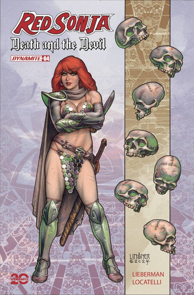 RED SONJA: DEATH AND THE DEVIL #4 : Joseph Michael Linsner Cover A (2024)