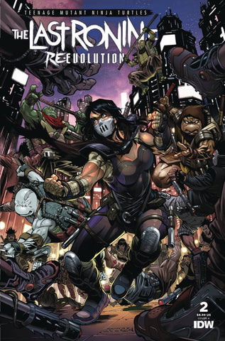 TMNT: THE LAST RONIN II RE-EVOLUTION #2 : Esau Escorza Cover A (2024)