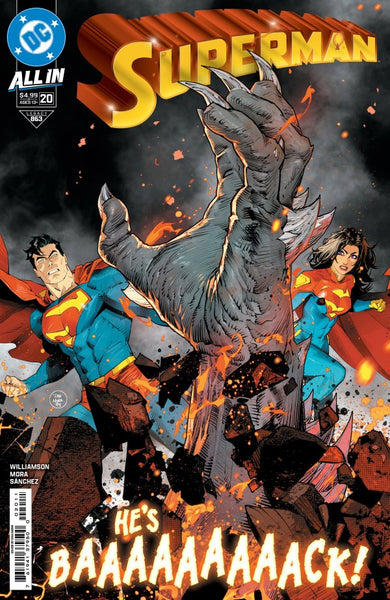 SUPERMAN #20 : Dan Mora Cover A (2024)