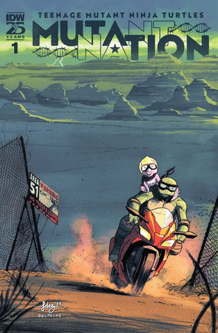 TMNT: MUTANT NATION #1 : Javier Fernandez Cover A (2024)