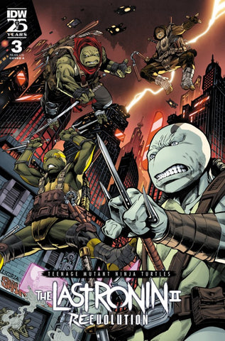 TMNT: THE LAST RONIN II RE-EVOLUT #3 : Esau Escorza Cover A (2024)