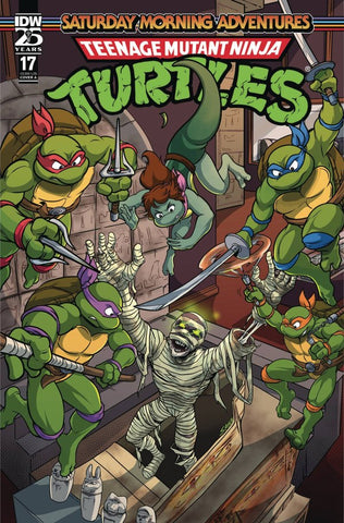 Teenage Mutant Ninja Turtles: Saturday Morning Adventures #17 : Sarah Myer Cover A (2024)