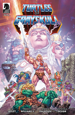 MASTERS OF THE UNIVERSE/TMNT: TUR #2 : Freddie Williams II Cover A (2024)