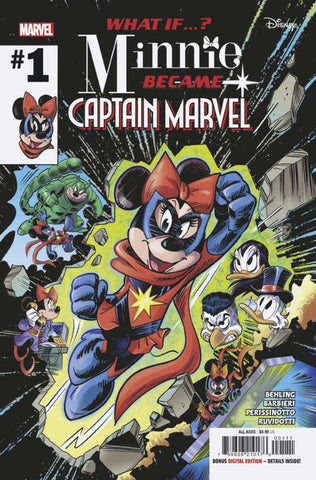 WHAT IF: MINNIE BECAME CAP MARVEL #1 : Giada Perissinotto Cover A (2024)