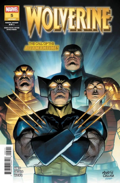 WOLVERINE #5 : Martin Coccolo Cover A (2024)