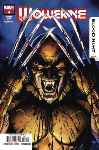 WOLVERINE: BLOOD HUNT #4 : Ben Harvey Cover A (2024)